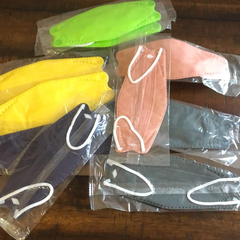 Colorful Face Masks bundle of 10 NIP